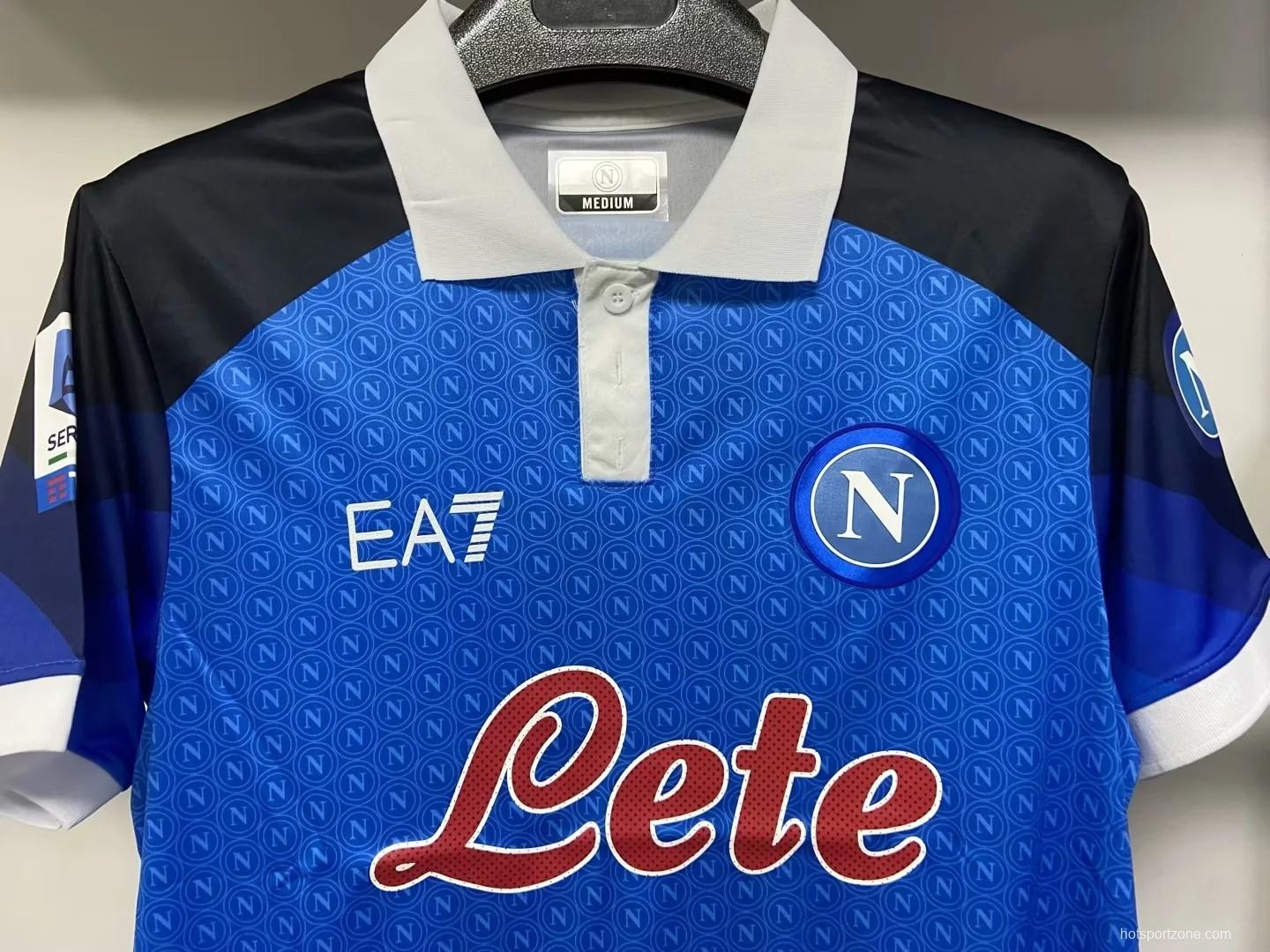 22/23 Napoli Home Champion Special Jersey