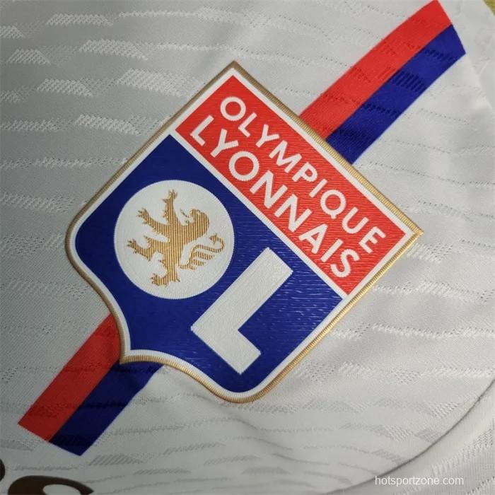 Player Version 23-24 Olympique Lyonnais Lyon Home Jersey