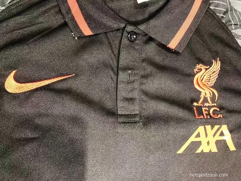 23/24 Liverpool Black POLO Jersey