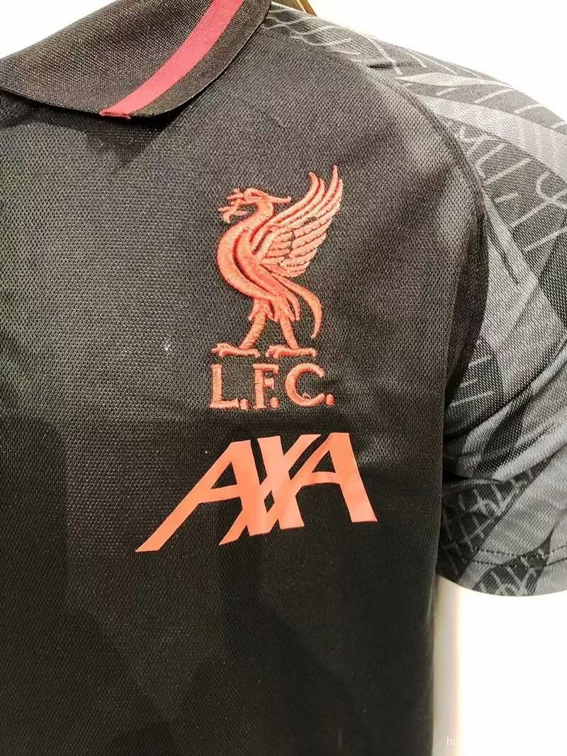 23/24 Liverpool Black POLO Jersey