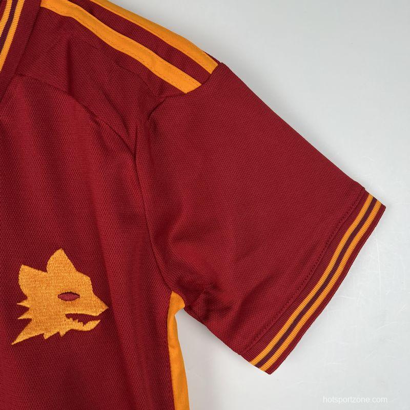 23/24 Kids Roma Home Jersey