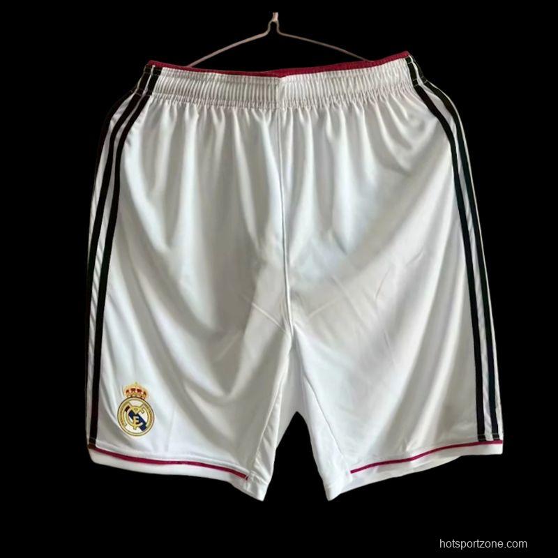 Retro 14/15 Real Madrid Home Shorts