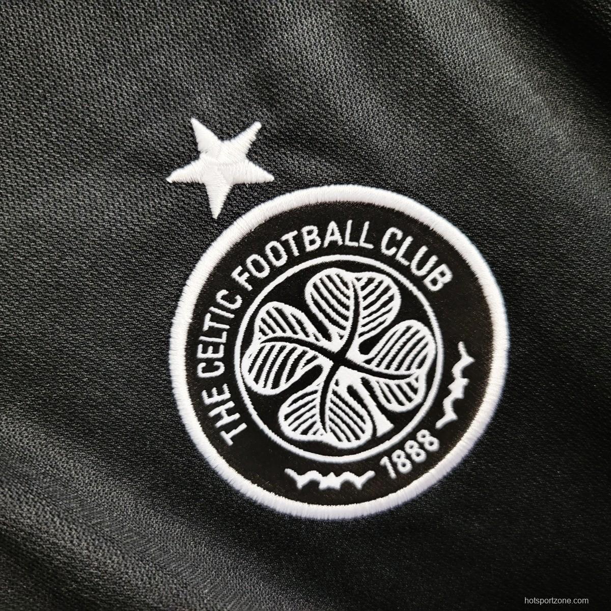 23/24 Celtic Away Black Jersey