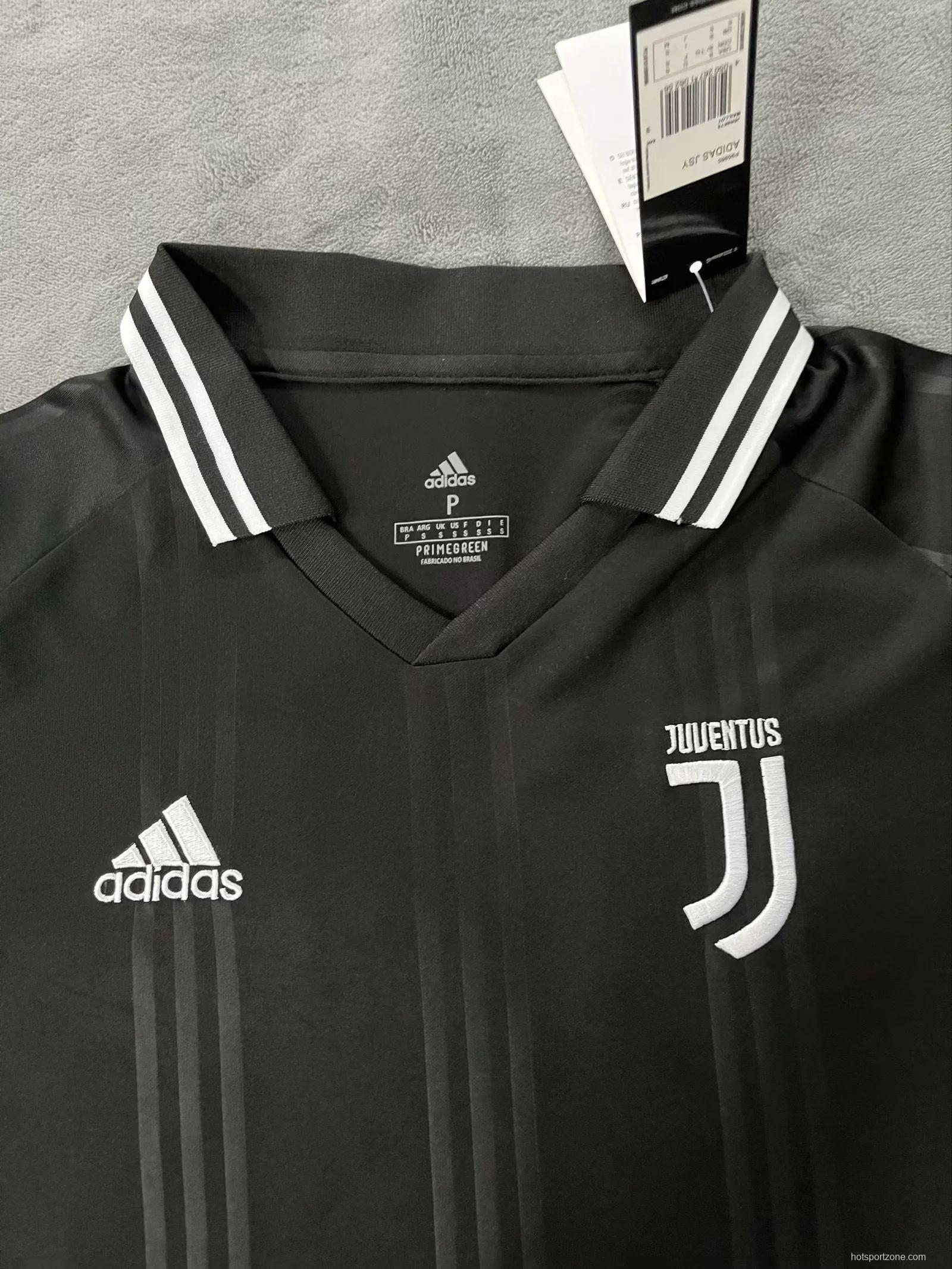 23/24 Juventus Black Long Sleeve Jersey