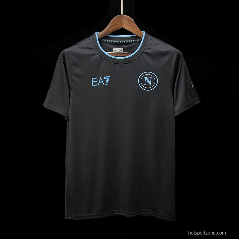 23/24 Napoli Black Training Shirt