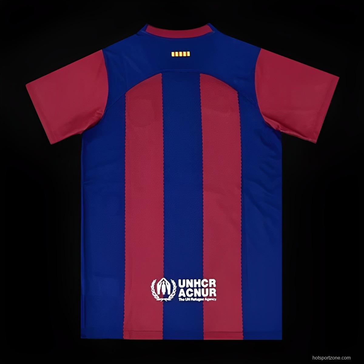 23/24 Barcelona Home Rolling Stones Special Jersey