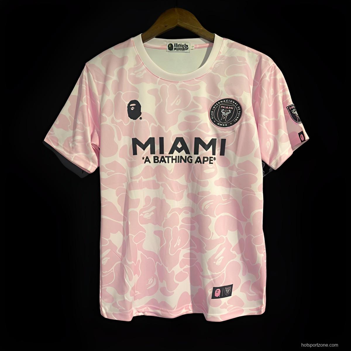 23/24 Inter Miami XBape Pink Special Jersey