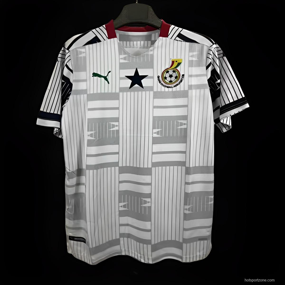 Retro 2020 Ghana Home Jersey