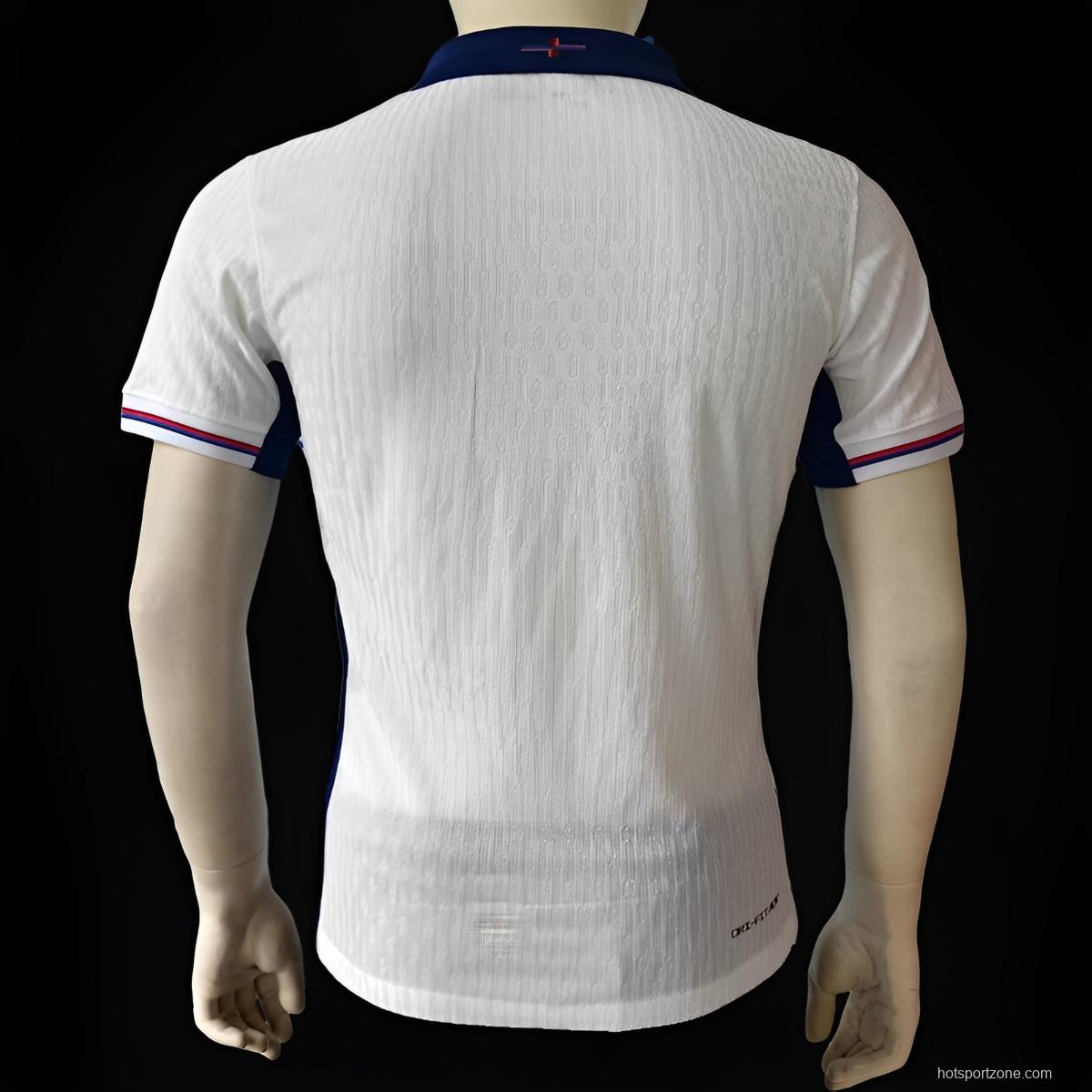 Player Version 2024 England Home Jersey