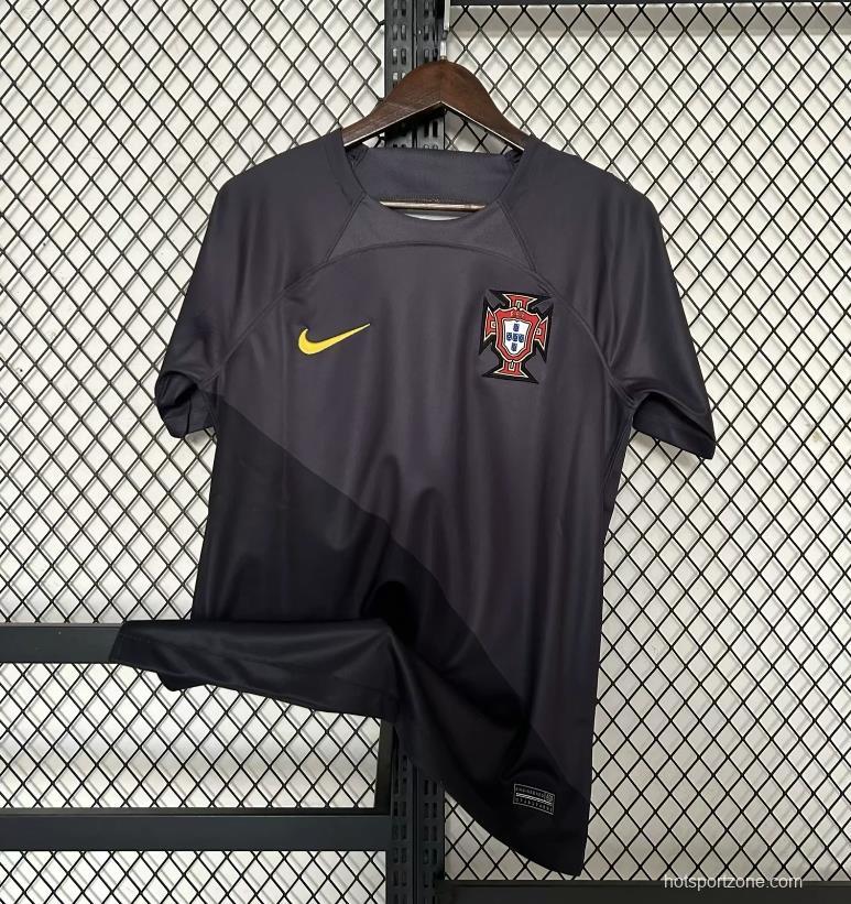 2023 Portugal Black Training Jersey