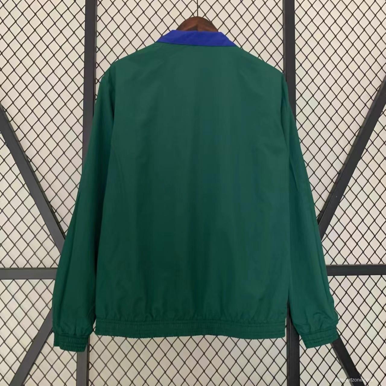 23/24 Roma Blue/Green Reversible Full Zipper Jacket