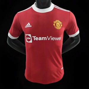 Player Version 21/22 Retro Manchester United Home Jersey