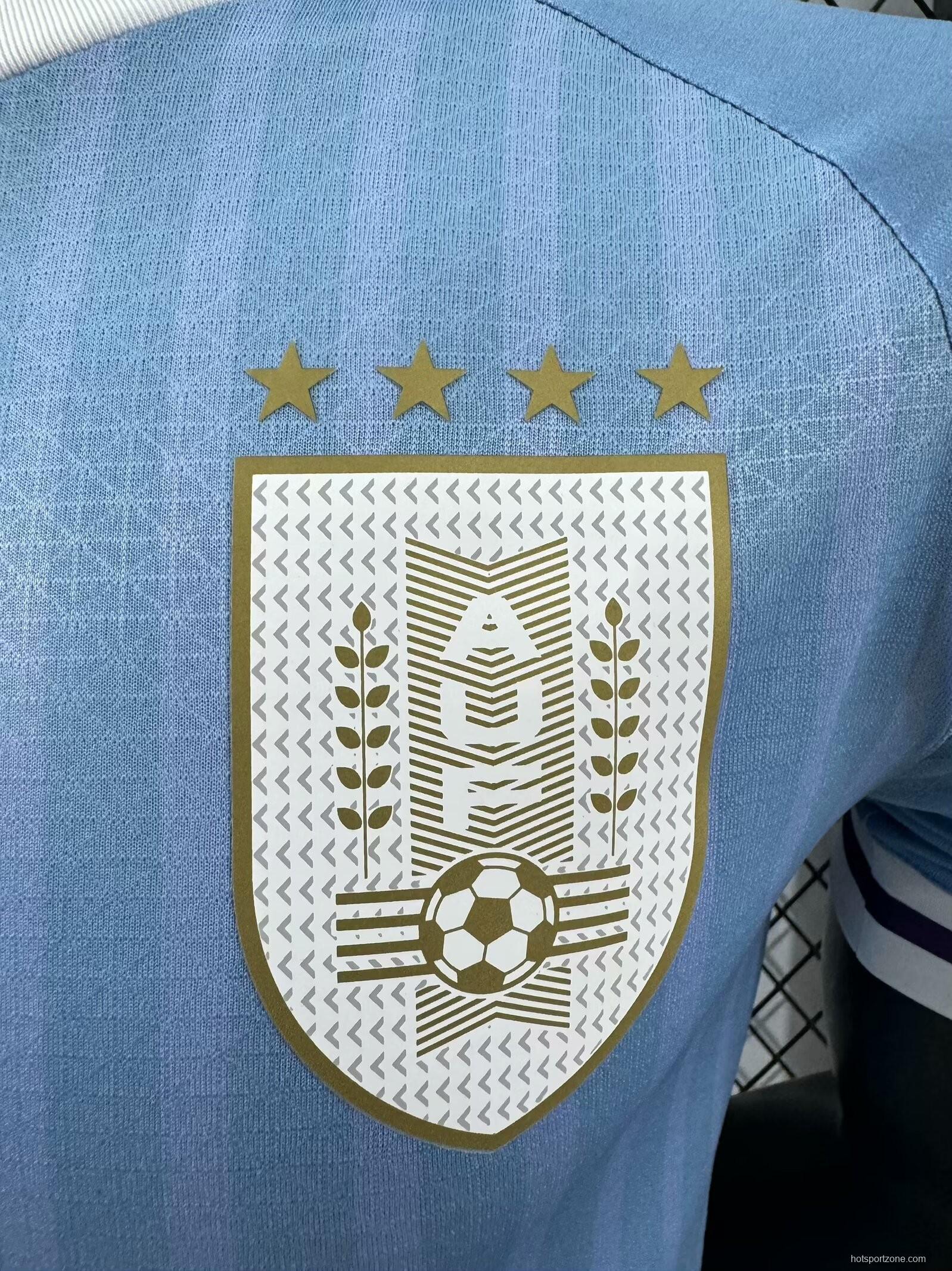 Player Version 2024 Uruguay Home Jersey