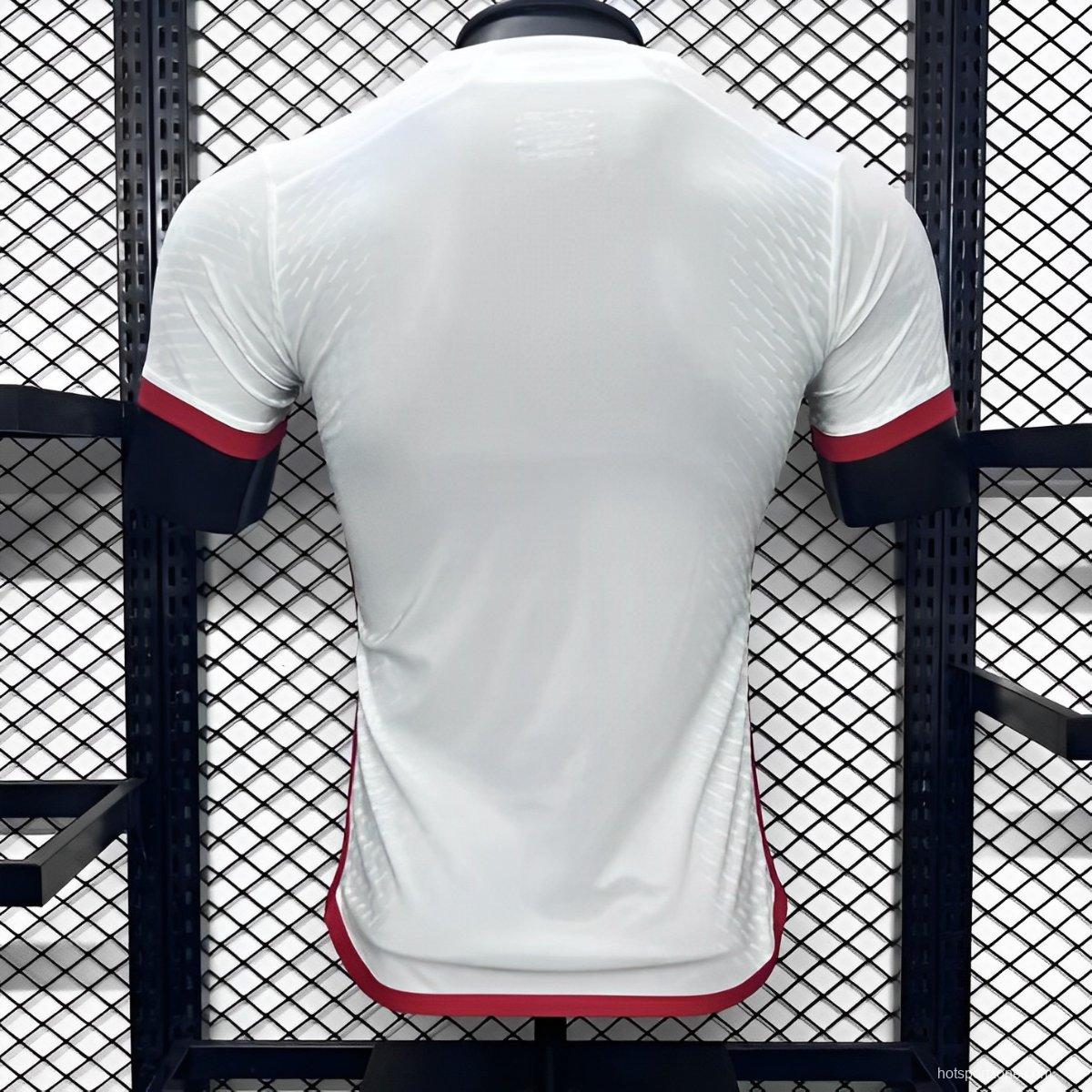 Player Version 24/25 Flamengo Away White Jersey