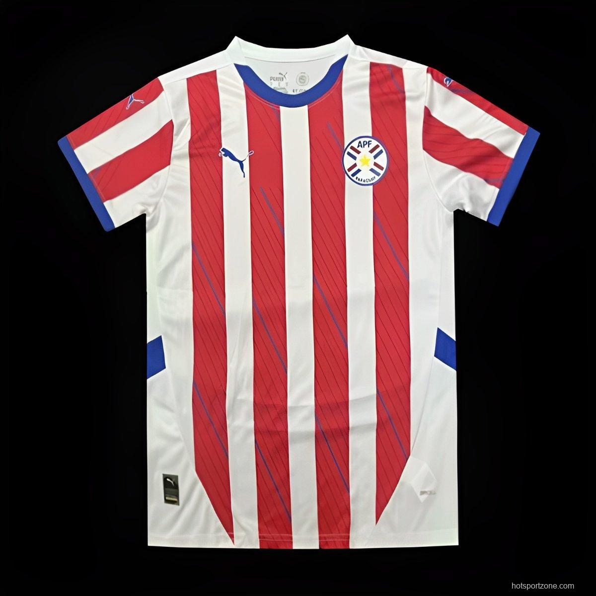 2024 Paraguay Home Jersey