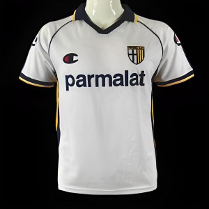 Retro 03/04 Parma Away White Jersey
