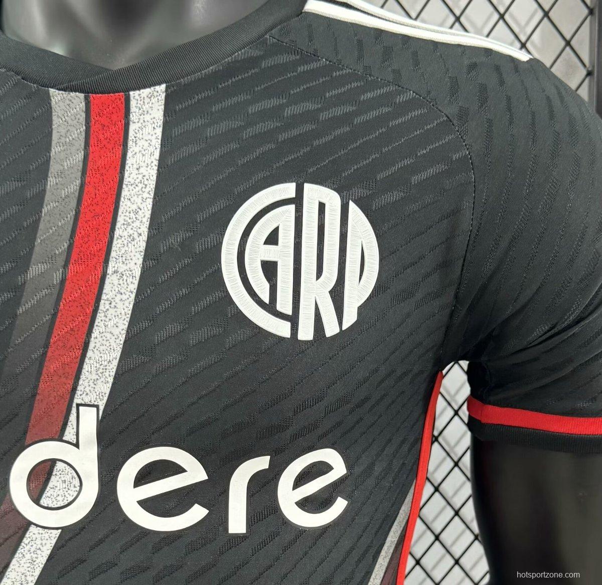 Player Version 24/25 River Plate Away Black Jersey