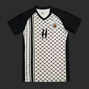 24/25 Palestine Black Kuffiyeh Jersey