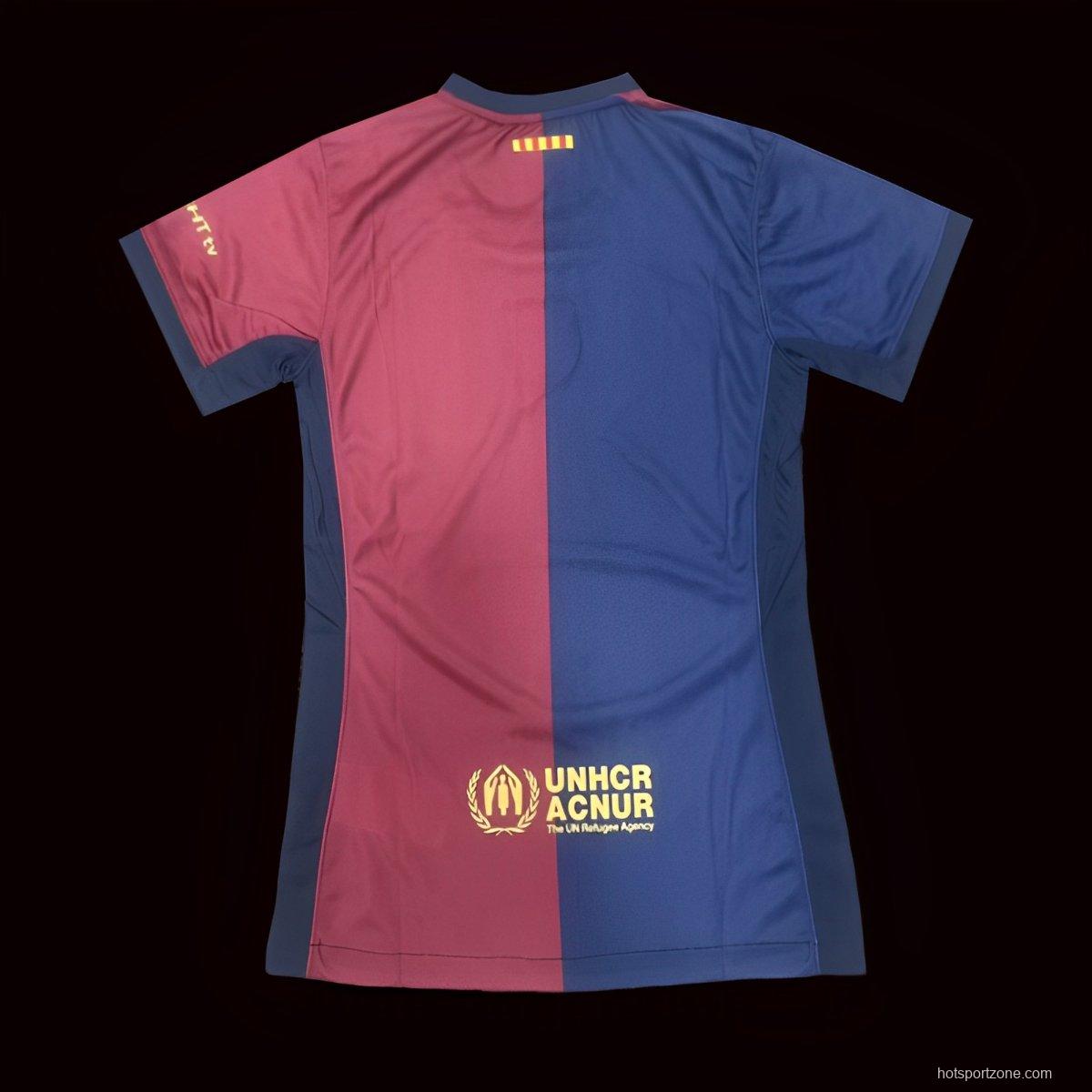 24/25 Women Barcelona Home Jersey