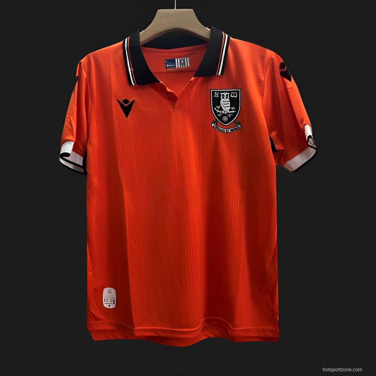 24/25 Sheffield Wednesday Third Orange Jersey