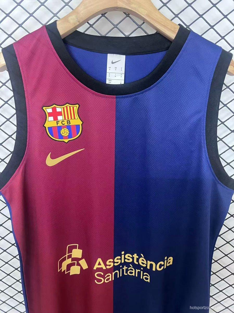 24/25 Barcelona Home Basketball Jersey