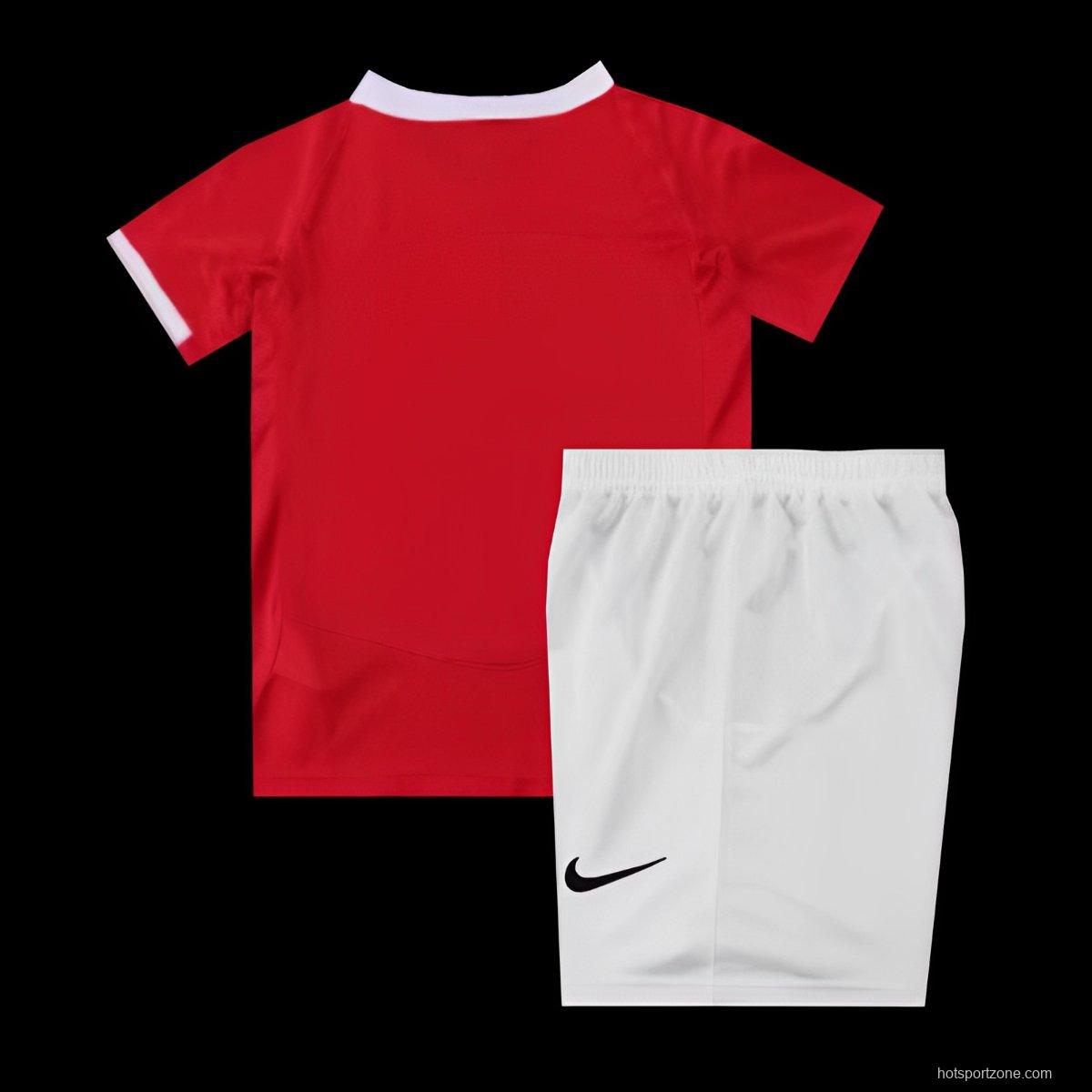 Retro Kids 04/06 Manchester United Home Jersey