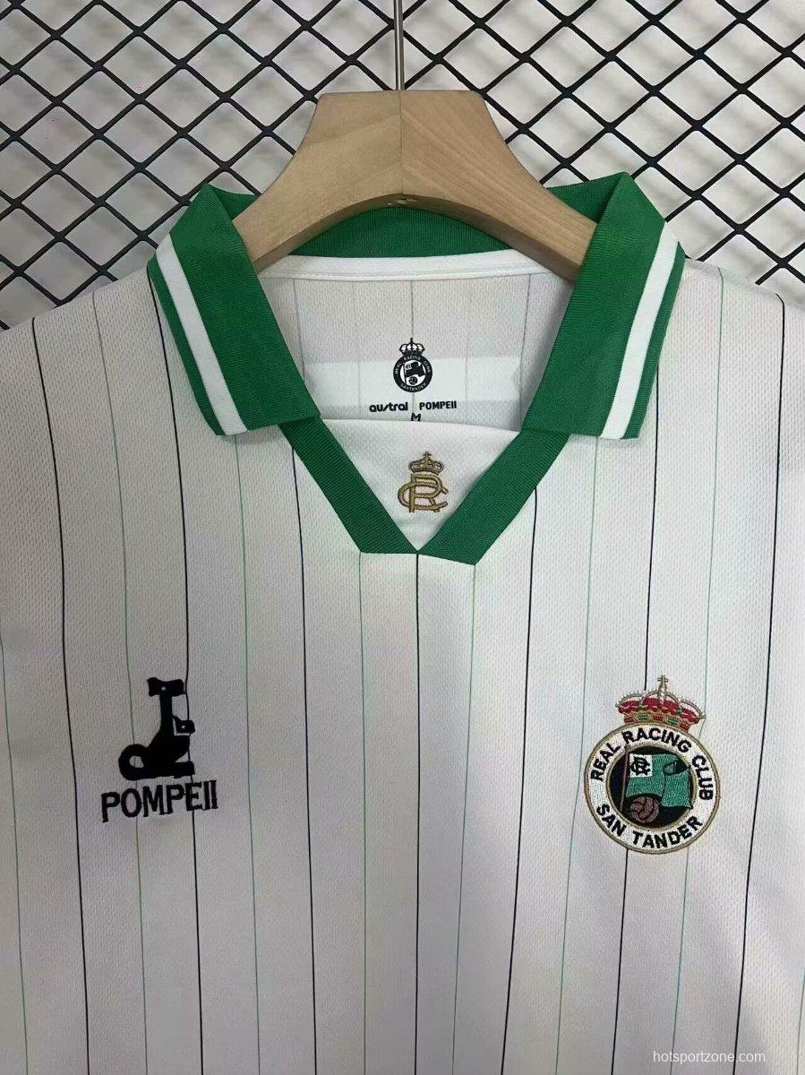 25/26 Racing Santander 112 Anniversary White Jersey