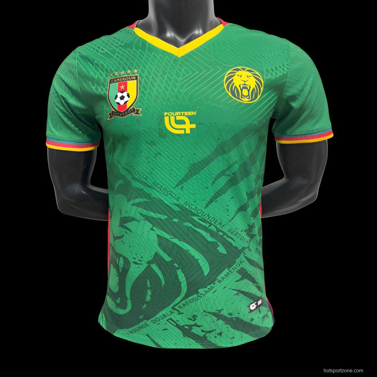 Player Version 2025 Cameroon Home Jersey