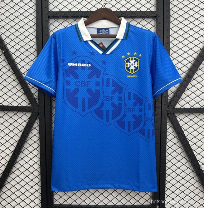 1994 Retro Brazil Away Jersey