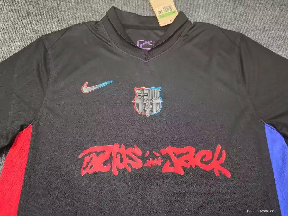 24/25 Barcelona x Travis Scott Away Jersey