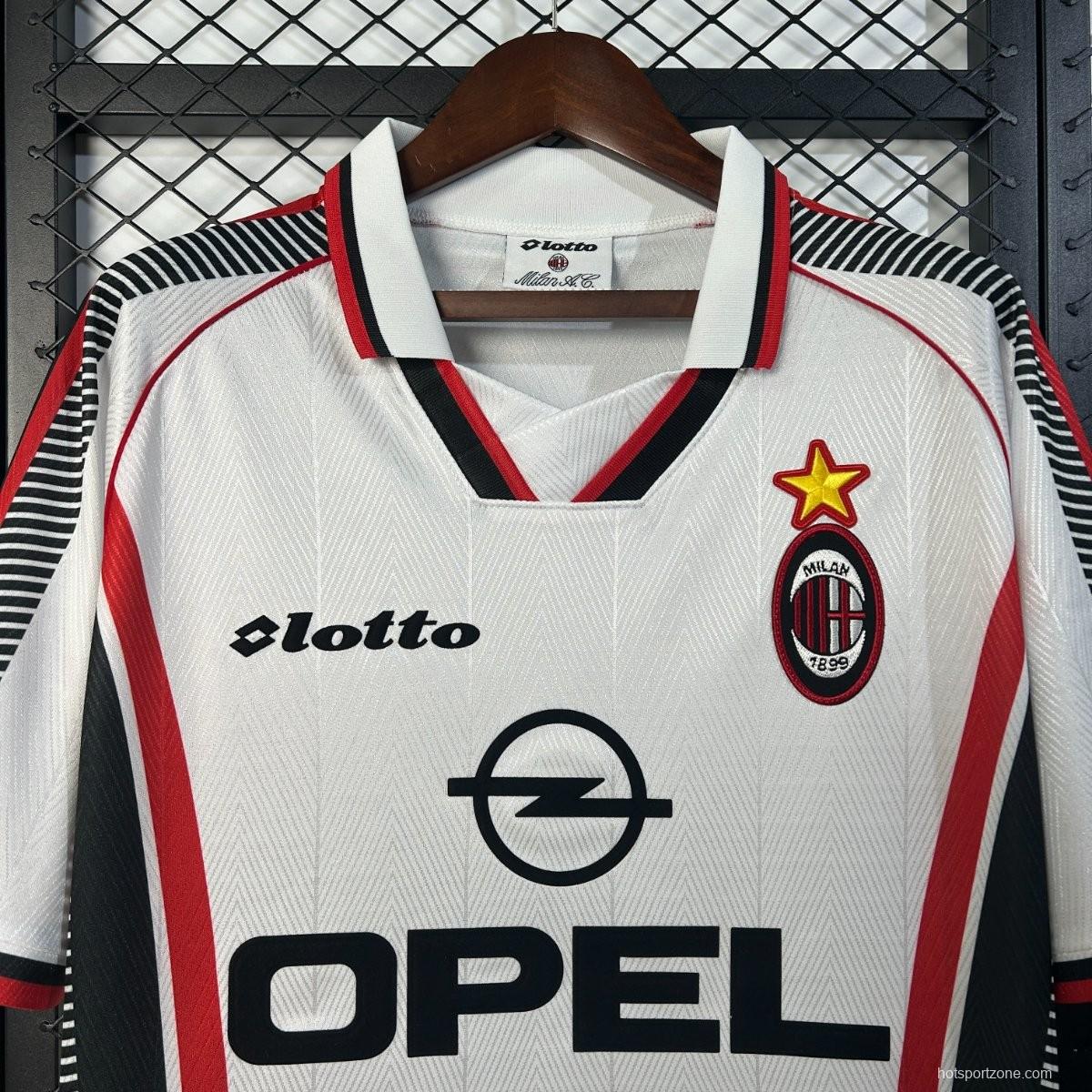 Retro 98/99 AC Milan Away Jersey