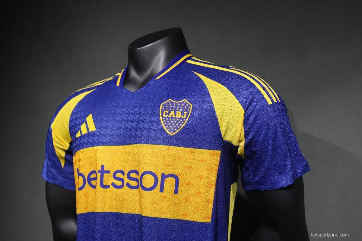 Player Version 25/26 Boca Juniors Blue/Yellow Special Jersey