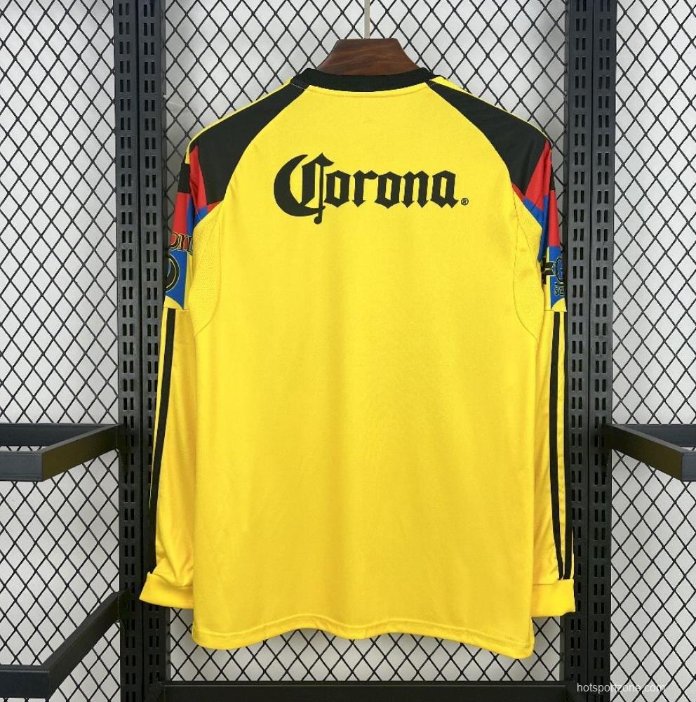 25/26 Club America Home  Long Sleeves Jersey