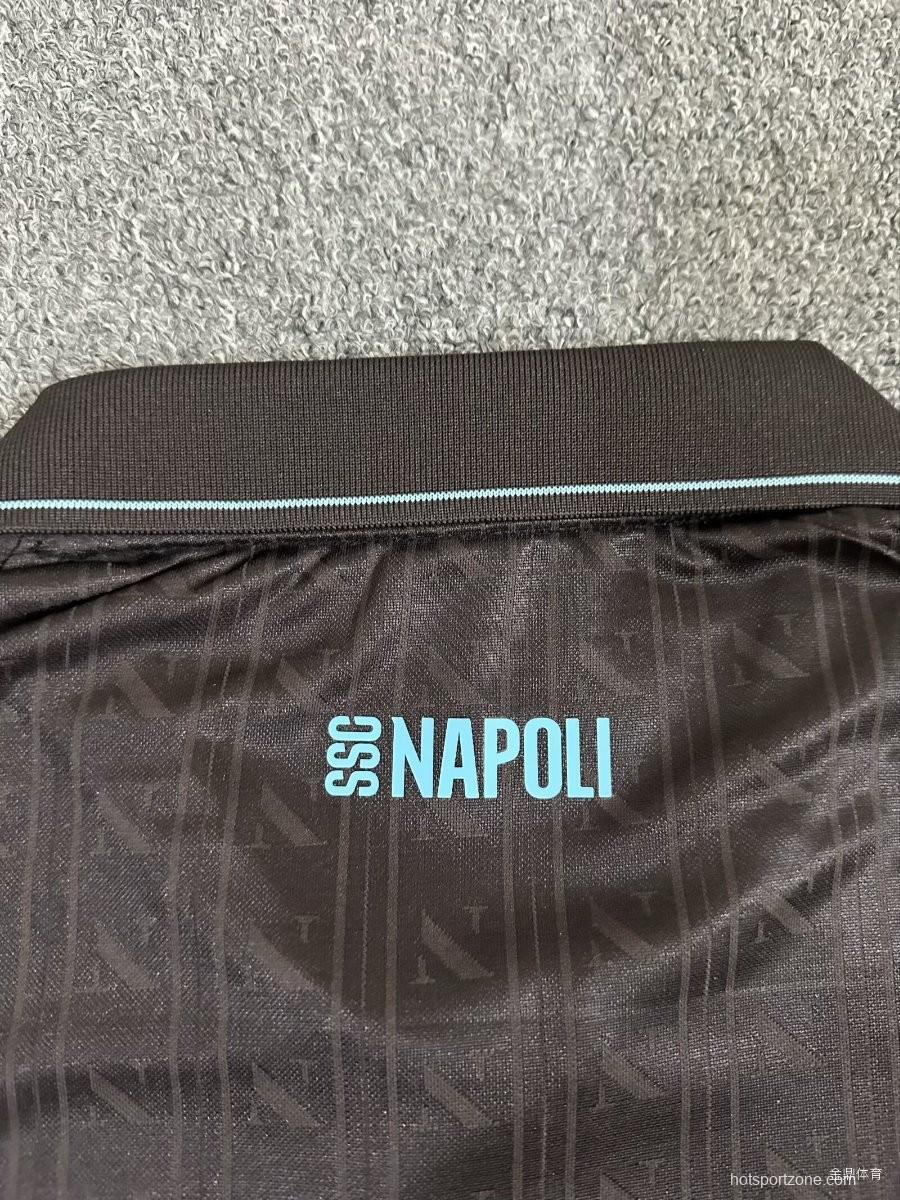 25/26 Napoli Third Black Jersey