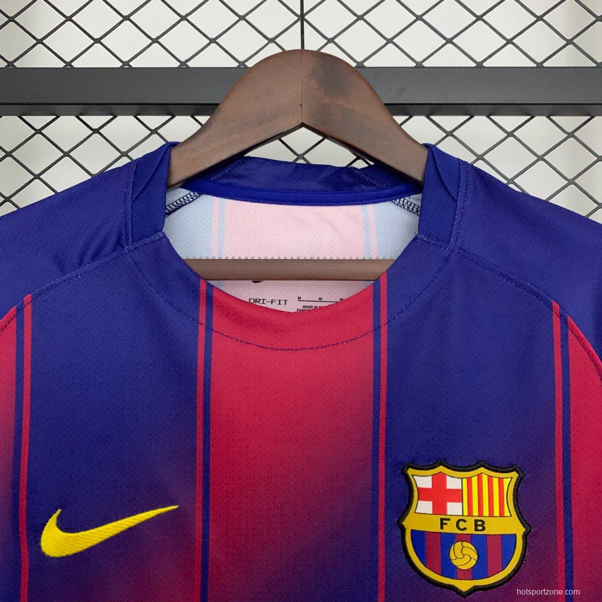 25/26 Barcelona Home Jersey