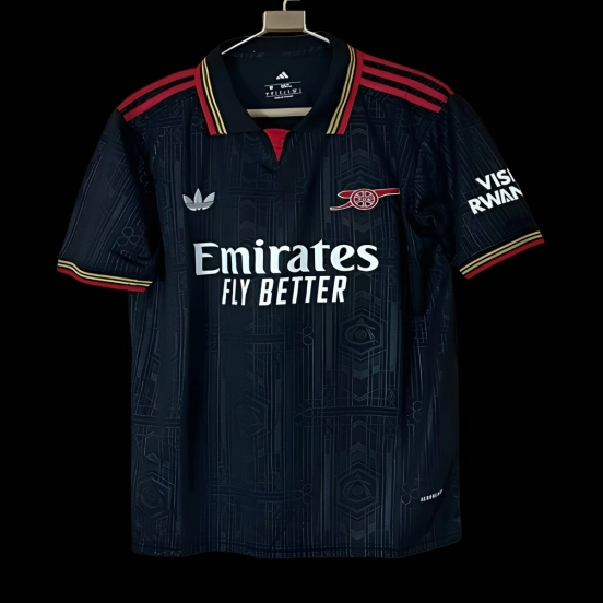 25/26 Arsenal Black POLO Jersey