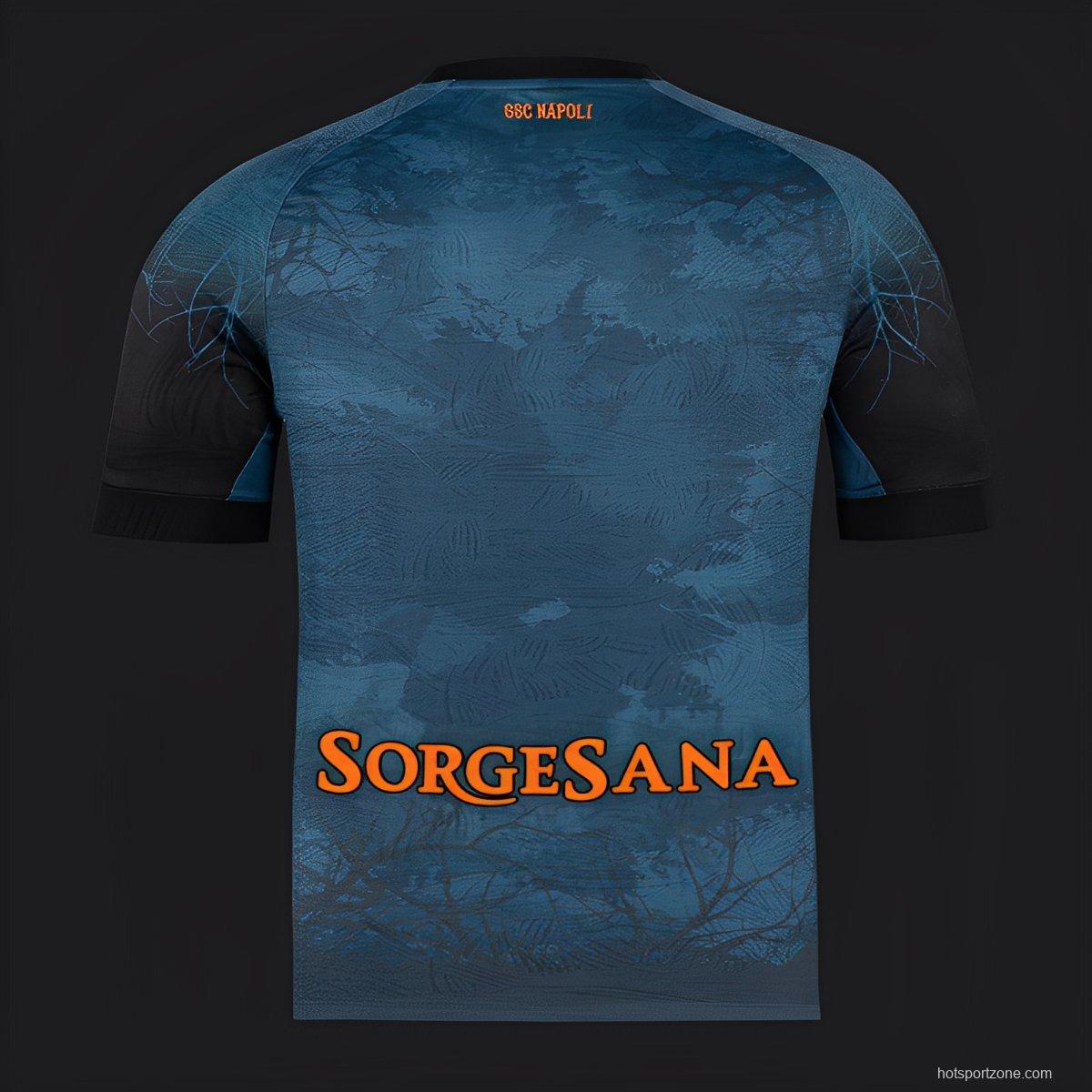 25/26 SSC Napoli Halloween Blue Jersey