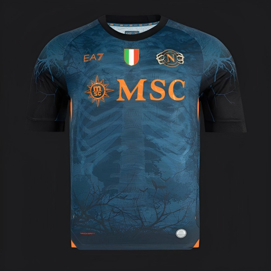 25/26 SSC Napoli Halloween Blue Jersey