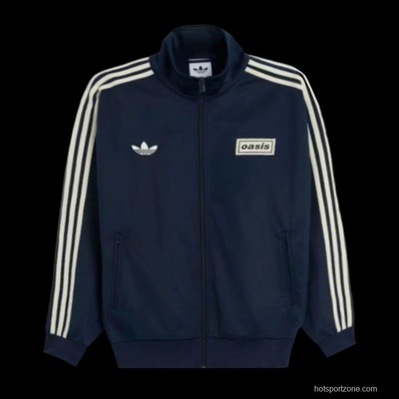 adidas x Oasis Tour Firebird Track Top Night Indigo