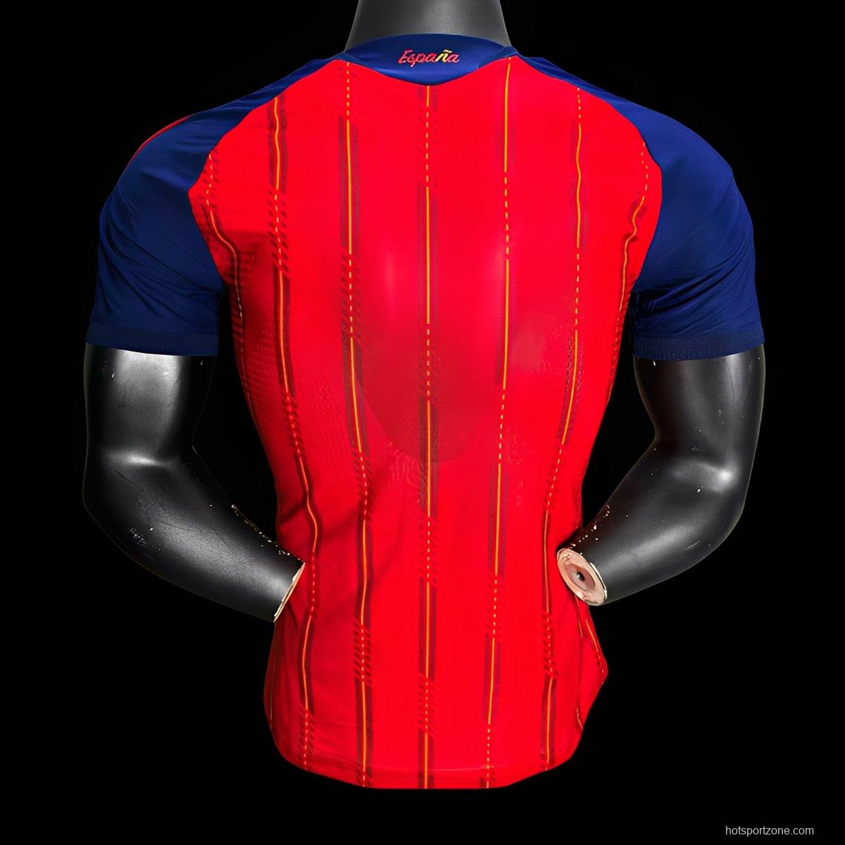 Player Version 2026 Spain Home Jersey