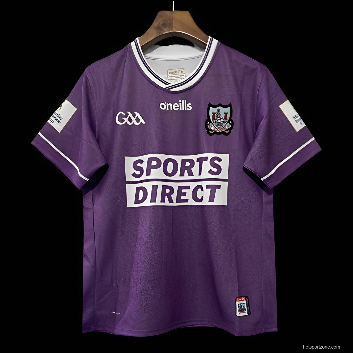 25/26 Kilmacud Crokes Purple with White Trim Home Jersey