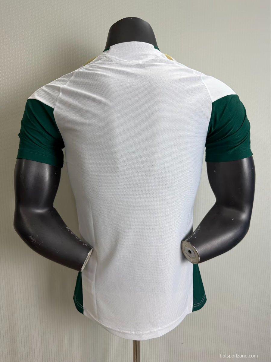 Player Version 2026 Italy White Training Pre-Match Jersey