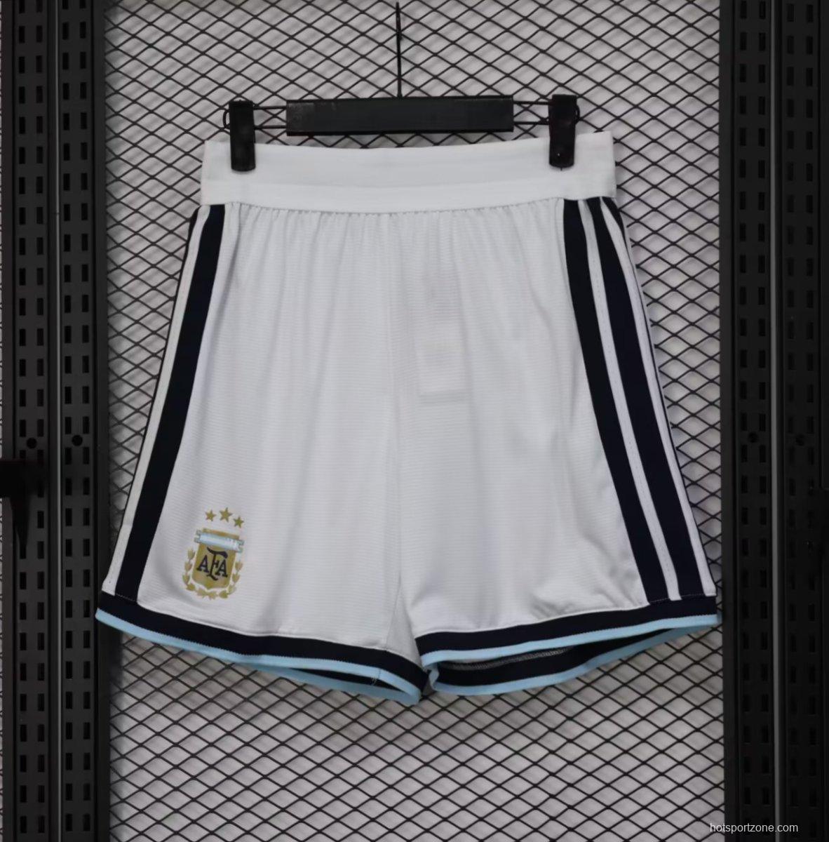 Player Version 2026 Argentina Home Shorts