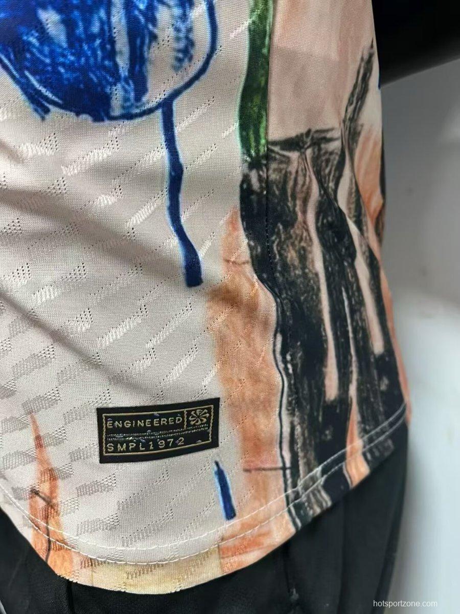 Player Version 2026 Brazil Blue with Marta & Mia Hamm Portrait Jersey