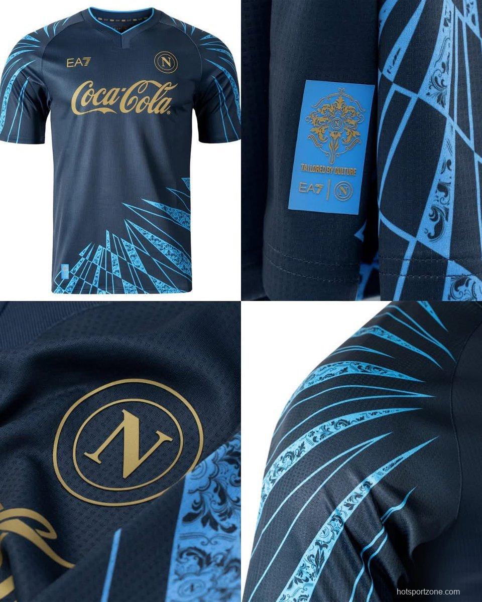 25/26 Napoli Blue Pre-Match Sweatshirt