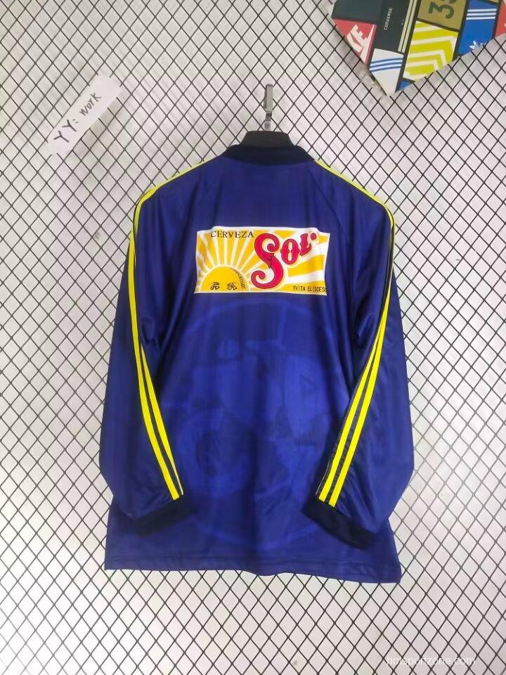 Retro 97/98 Club America Away Blue Long Sleeve Jersey