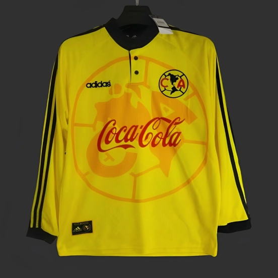 Retro 97/98 Club America Home Long Sleeve Jersey