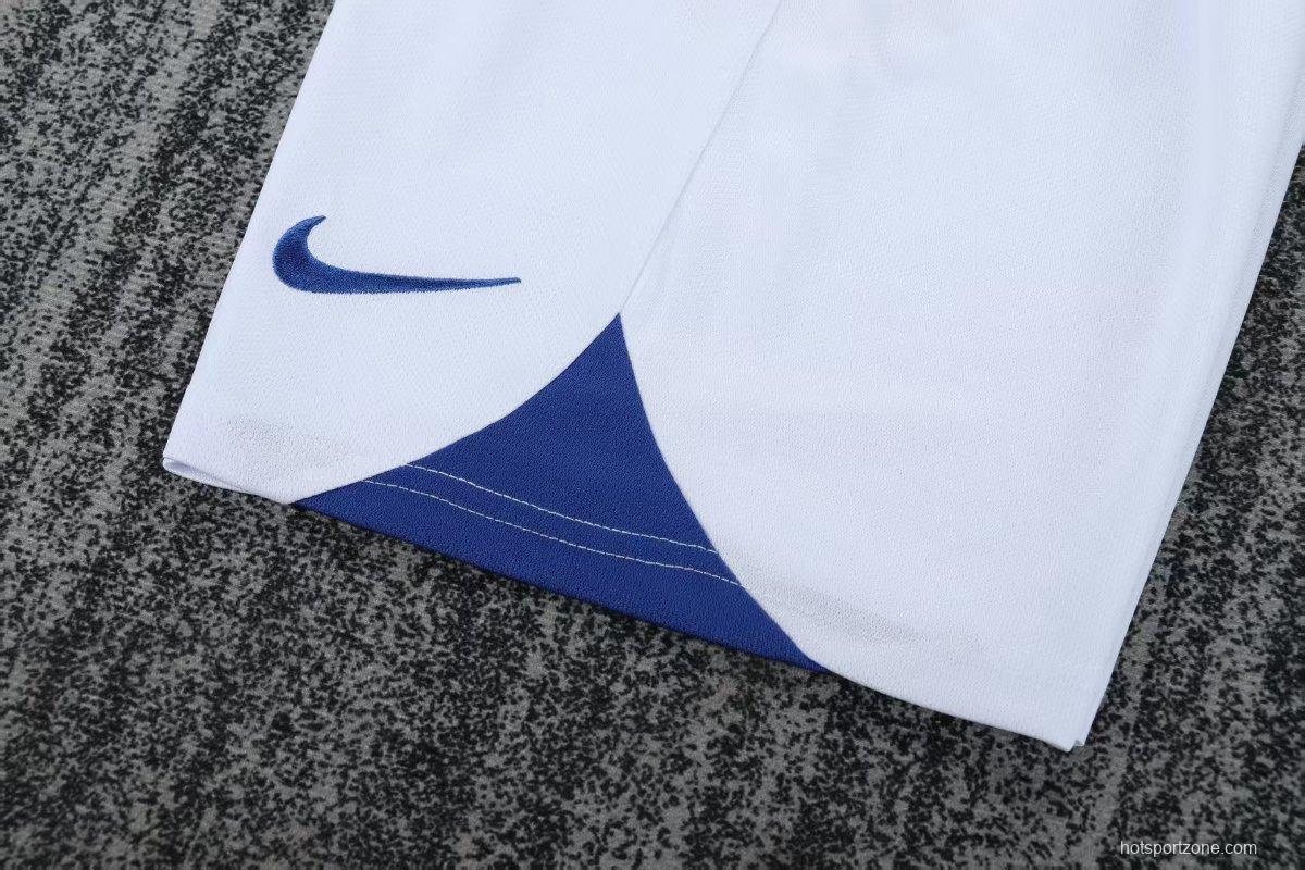 Retro Kids 2004 Brazil Away Blue Jersey