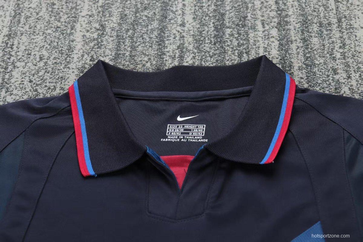 Retro Kids 02/03 Barcelona Third Jersey