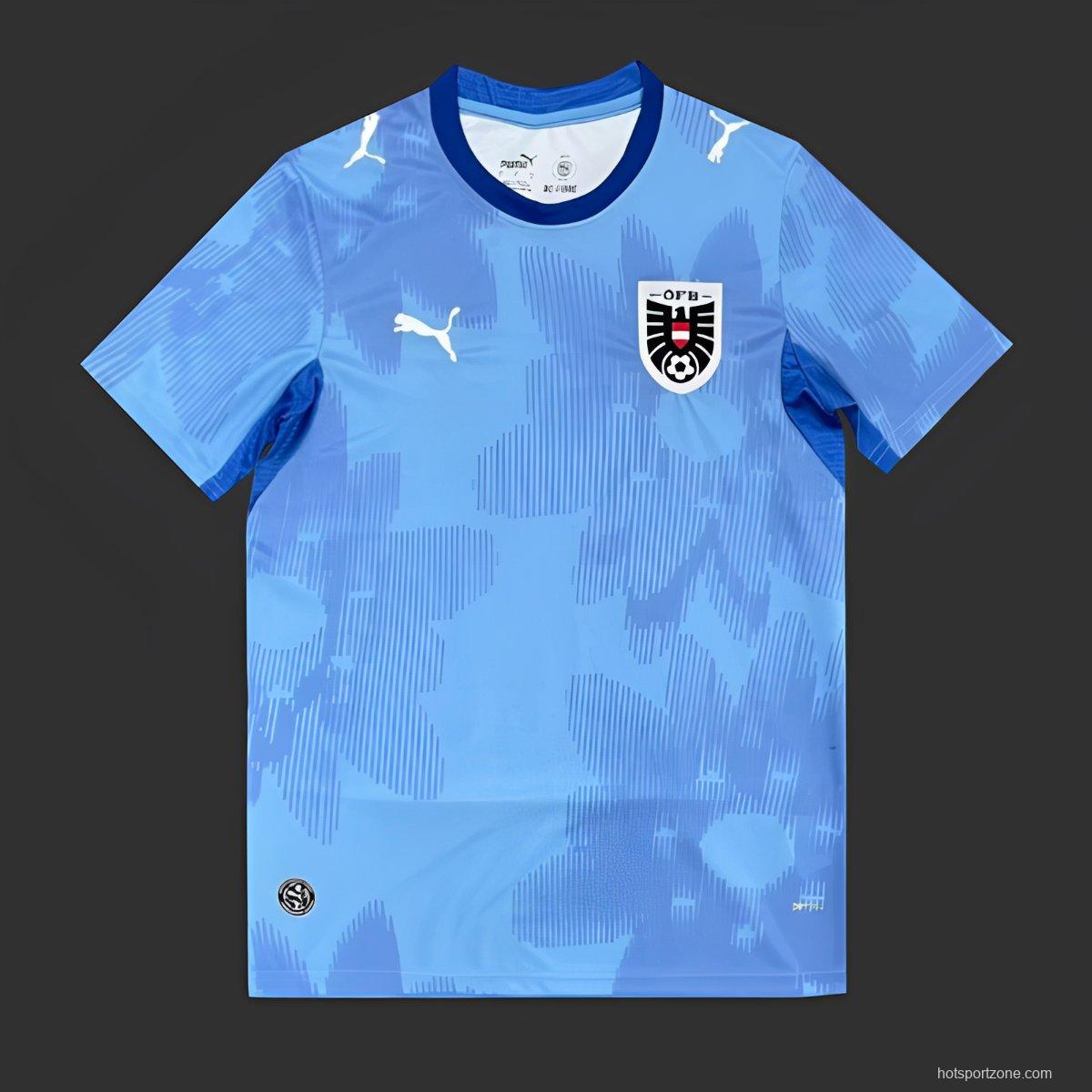 2026 Austria Away Blue World Cup Jersey